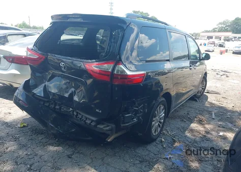 2017 Toyota Sienna Xle/Limited из США, поврежденный, VIN 5TDYZ3DC1HS855894